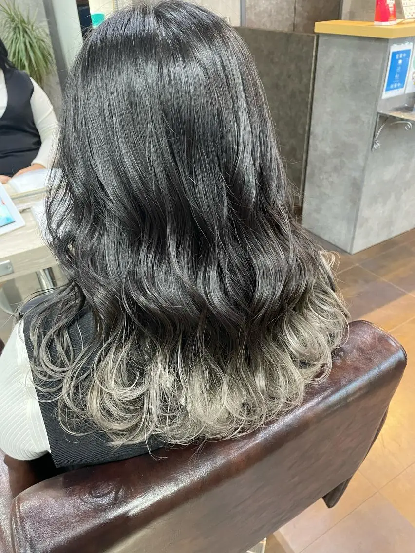 セミロング カラー パーマ ヘアアレンジ メンズ キッズ ネイル マツエク・マツパ アイブロウ 北千住10分 肥高　壮汰のヘアスタイル