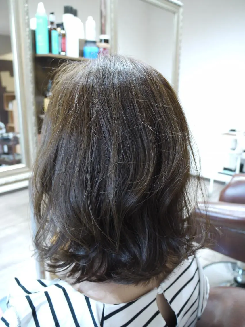 ミディアム カラー 外国人風カラー jolie amieのヘアスタイル