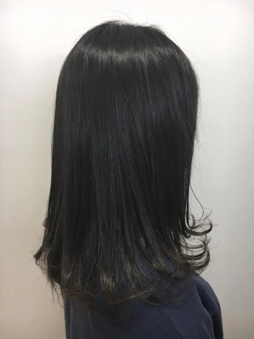 ミディアム カラー アッシュ 学生 ヘアカラー 永井 大希のヘアスタイル