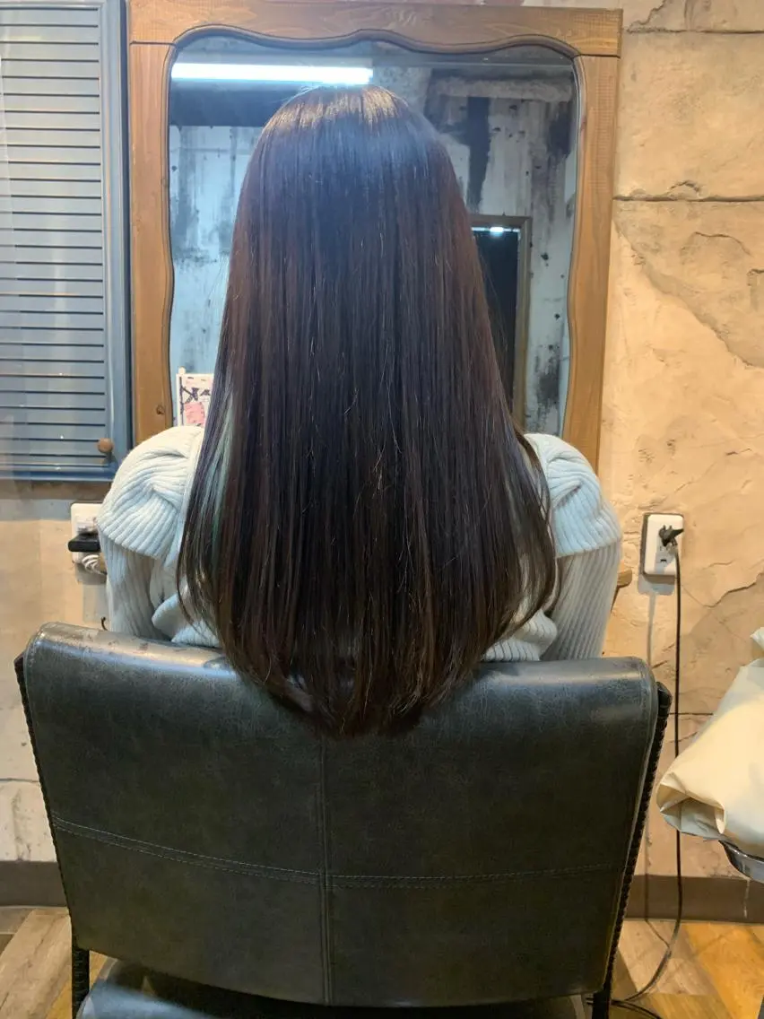 ロング repose日本橋 室町のヘアスタイル