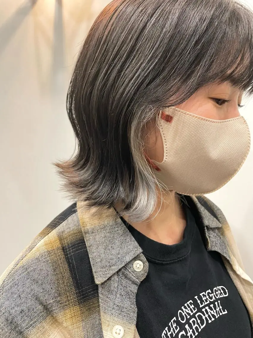 ミディアム 佐藤 大征のヘアスタイル