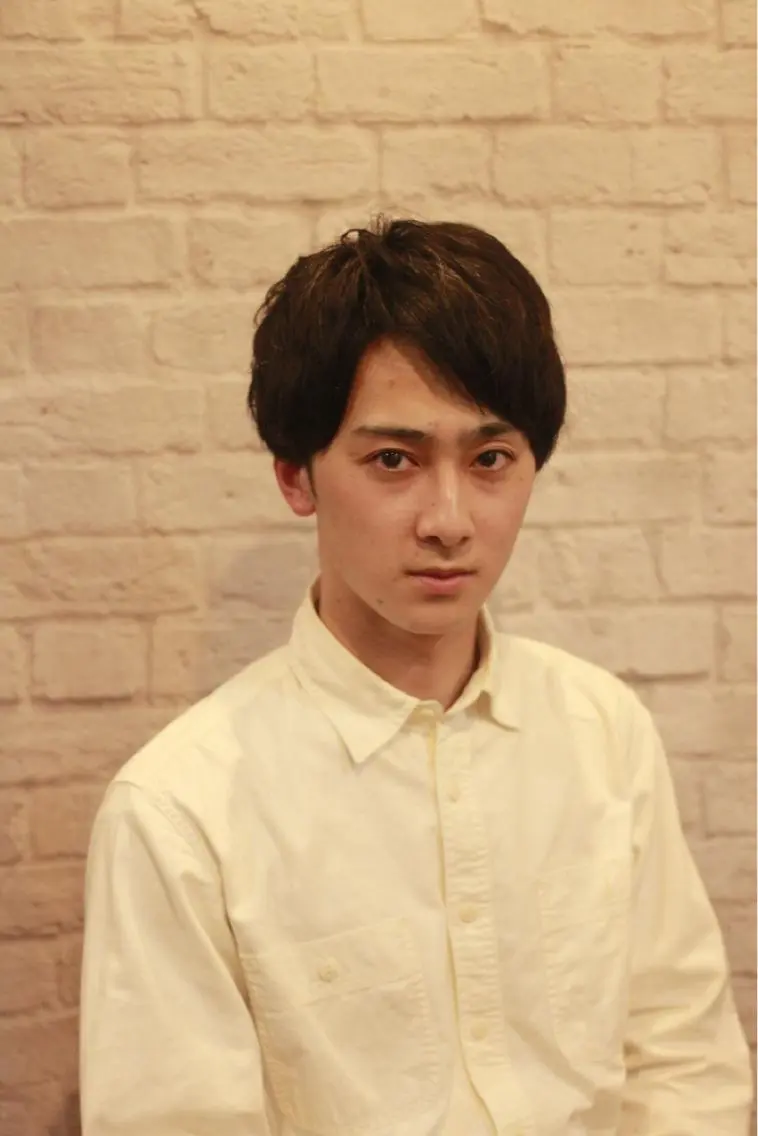 ミディアム カット ヘアセット メンズスタイル特化 増田祐二のヘアスタイル