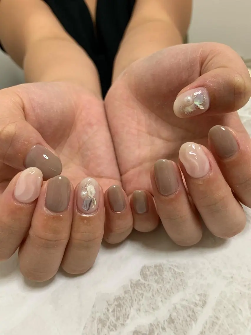 ネイル ハンドネイル フットネイル 竹本 愛のネイルデザイン