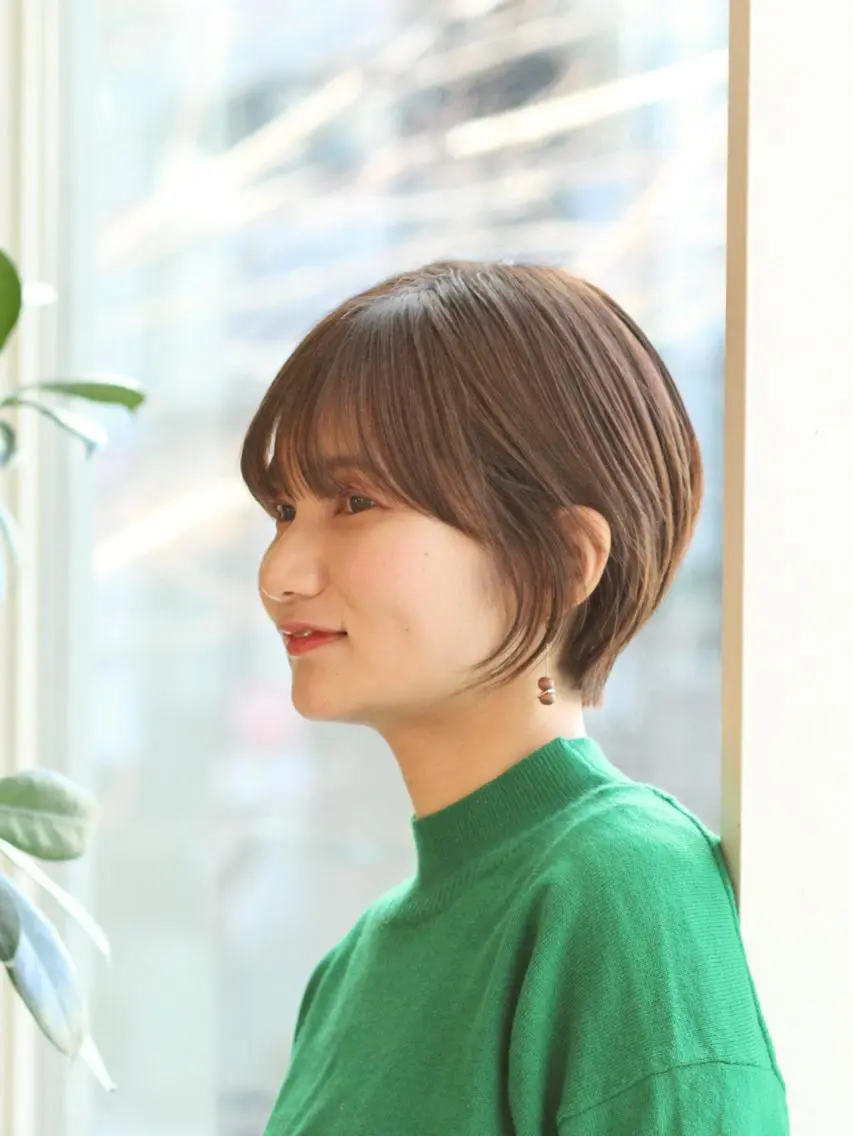 ショート くびれヘア ショートヘア 中尾 文哉のヘアスタイル
