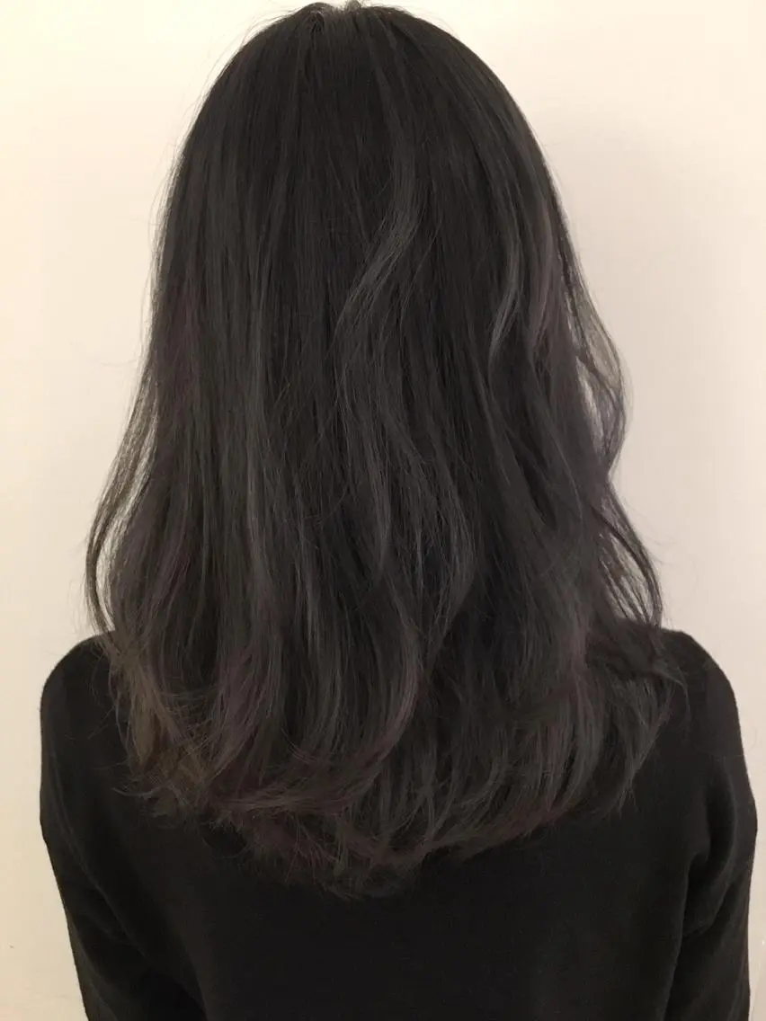 ミディアム カラー イルミナカラー ハイトーンブリーチ 土坂　由志【京都】のヘアスタイル