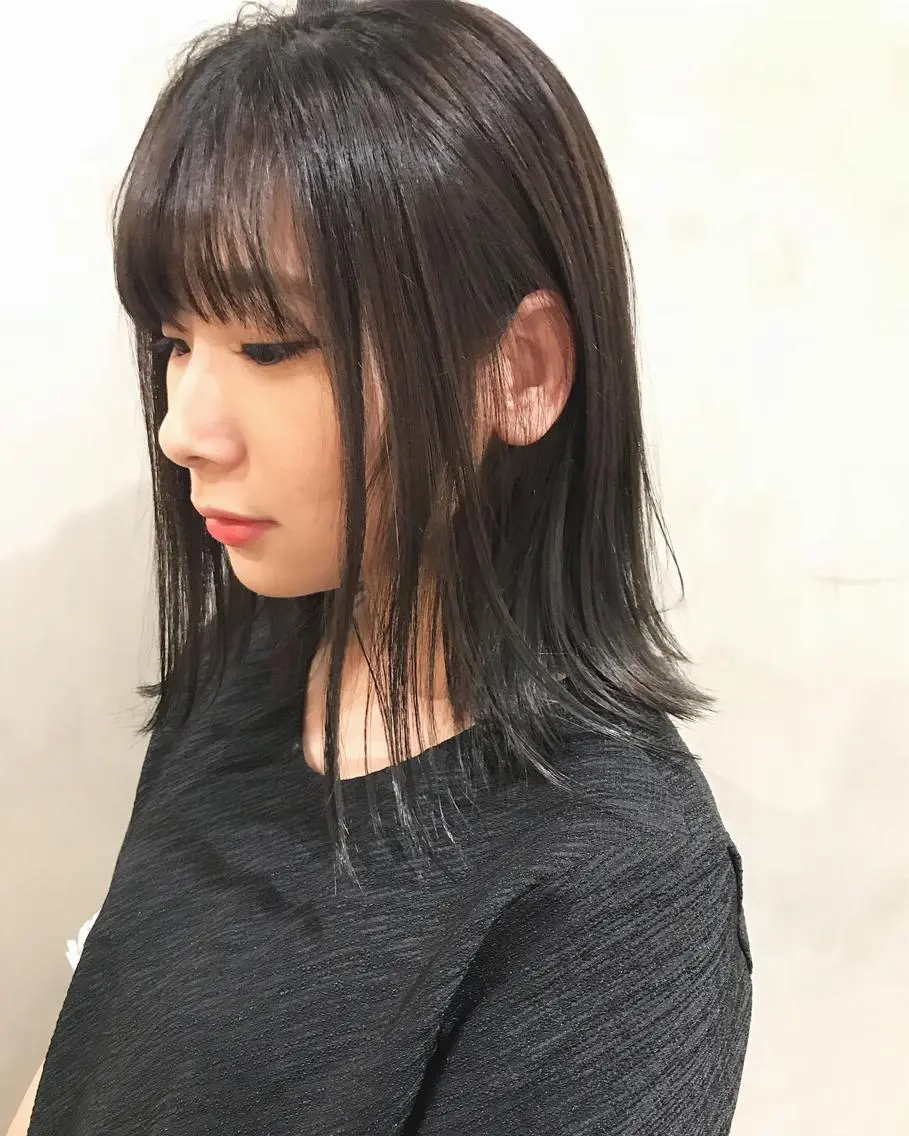 ミディアム カラー カット ヘアカラー トリートメント 優作 〜圧倒的信頼〜のヘアスタイル