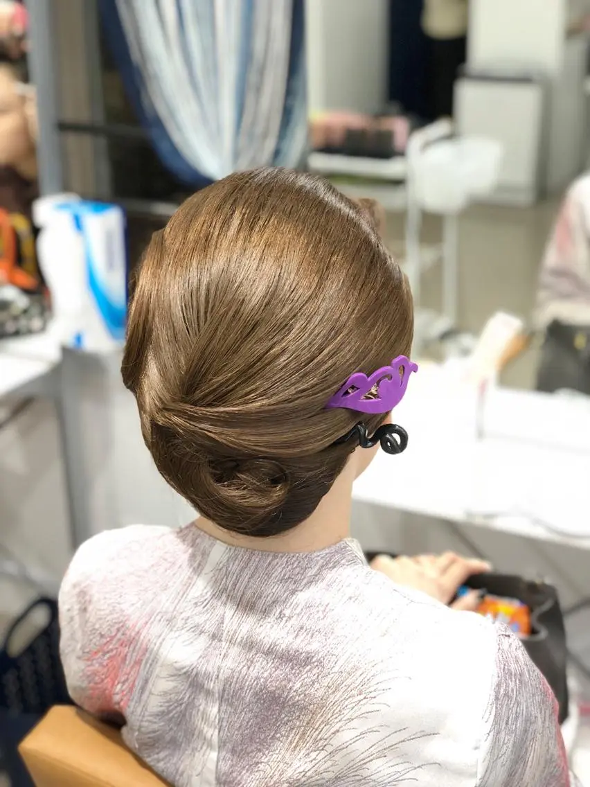 ロング ヘアアレンジ ヘアセット専門店 佐藤のヘアスタイル