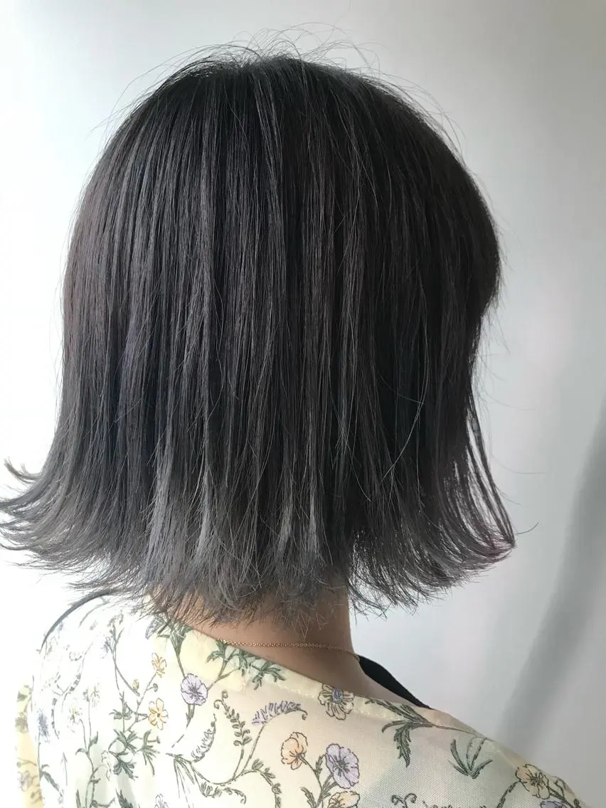 ミディアム 斉藤大河 カラー/縮毛矯正のヘアスタイル