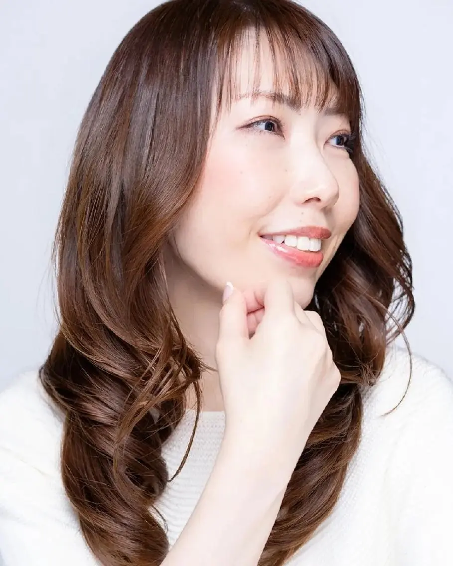 ロング カラー 松尾 泰伸のヘアスタイル