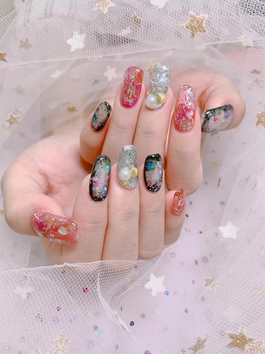 ネイル 💅ネイルサロン ブラン🌈かすみのネイルデザイン