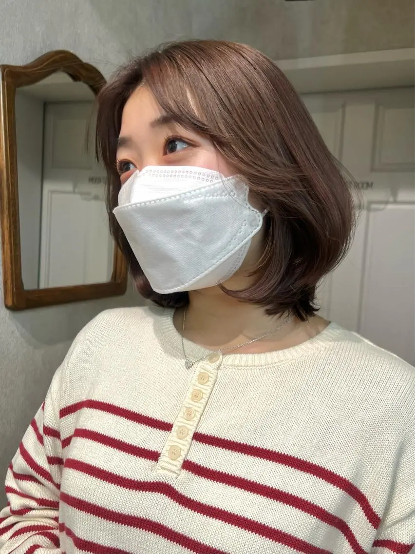 ミディアム カラー カット ヘアカラー サトウミノリ韓国ヘア 韓国メンズヘアのヘアスタイル