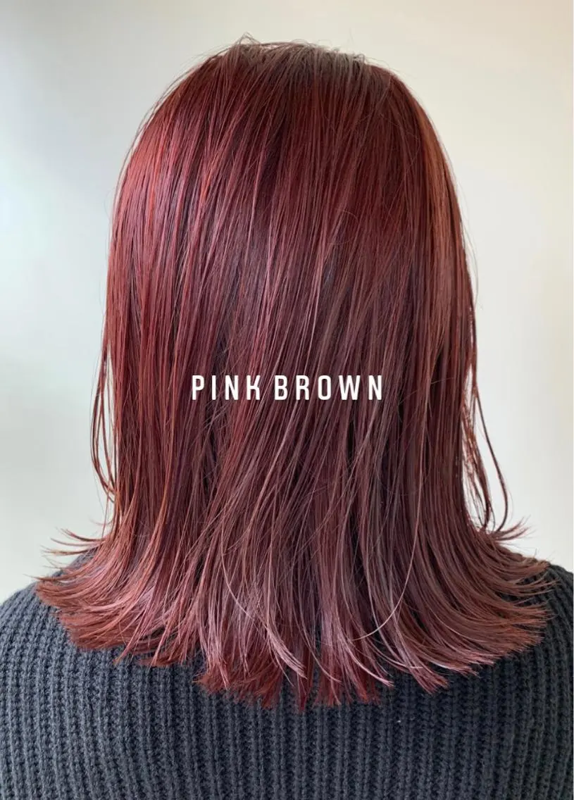 ミディアム カラー AR.MARA サトウヒカルのヘアスタイル