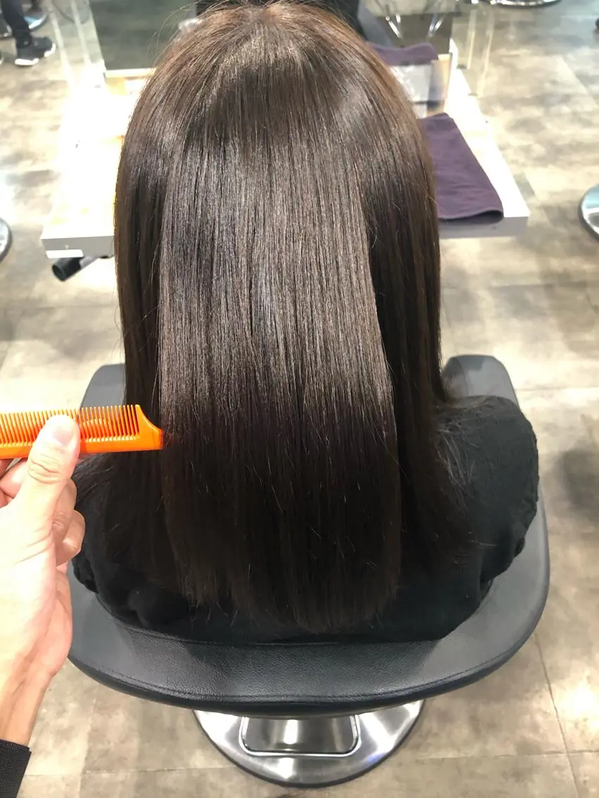 ミディアム パーマ 🌟横浜THREE 店長担当🌟のヘアスタイル