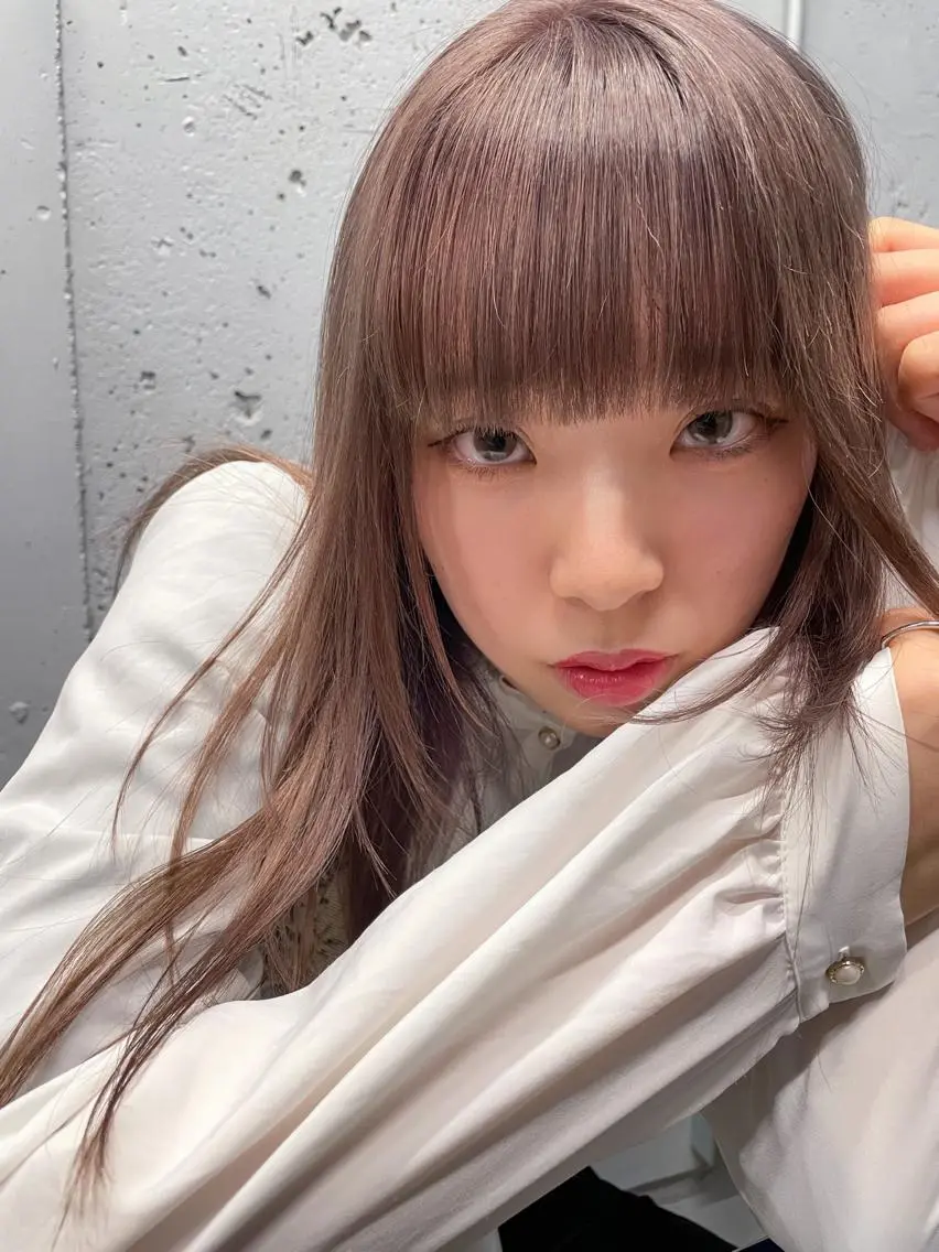 ロング ヘアカラー nessヤマサキ リュウタのヘアスタイル