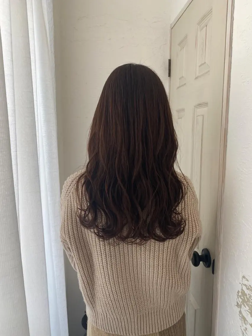 ロング ヘアアレンジ ヨシンモリ 韓国風ヘア トリートメント 🍑もも 🍑のヘアスタイル