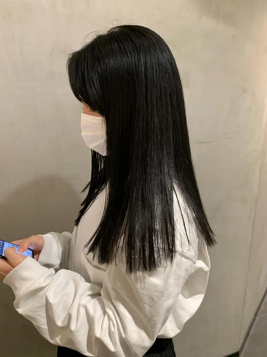 ロング カラー カット ヘアカラー トリートメント アンニュイヘア🪽 ayumiのヘアスタイル