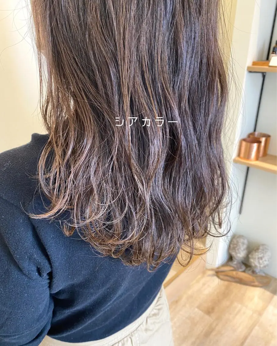 セミロング solo店長 大橋康智のヘアスタイル