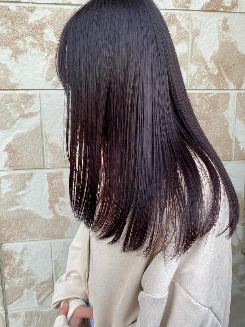ロング カラー カット ヘアカラー トリートメント デザインカラー/パー マ🦖外岡咲希🦖のヘアスタイル