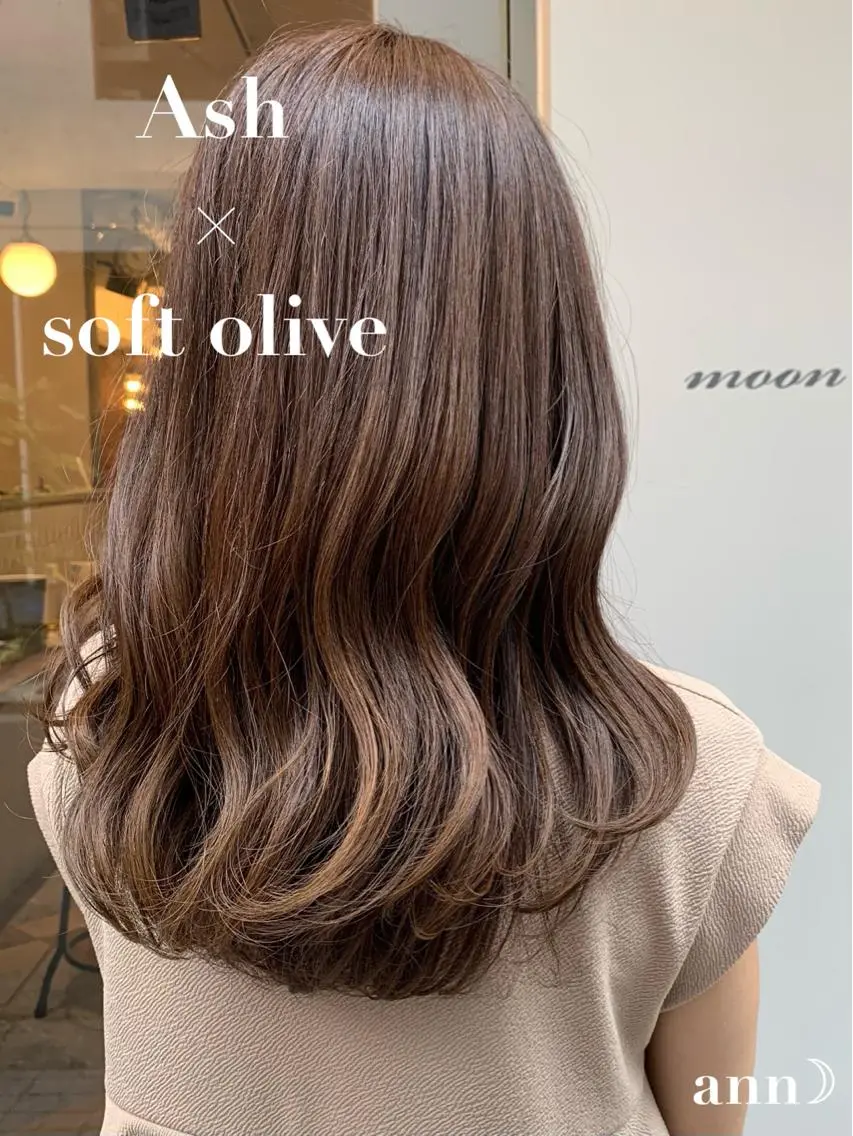 ロング カラー 韓国スタイル🇰🇷 annaのヘアスタイル