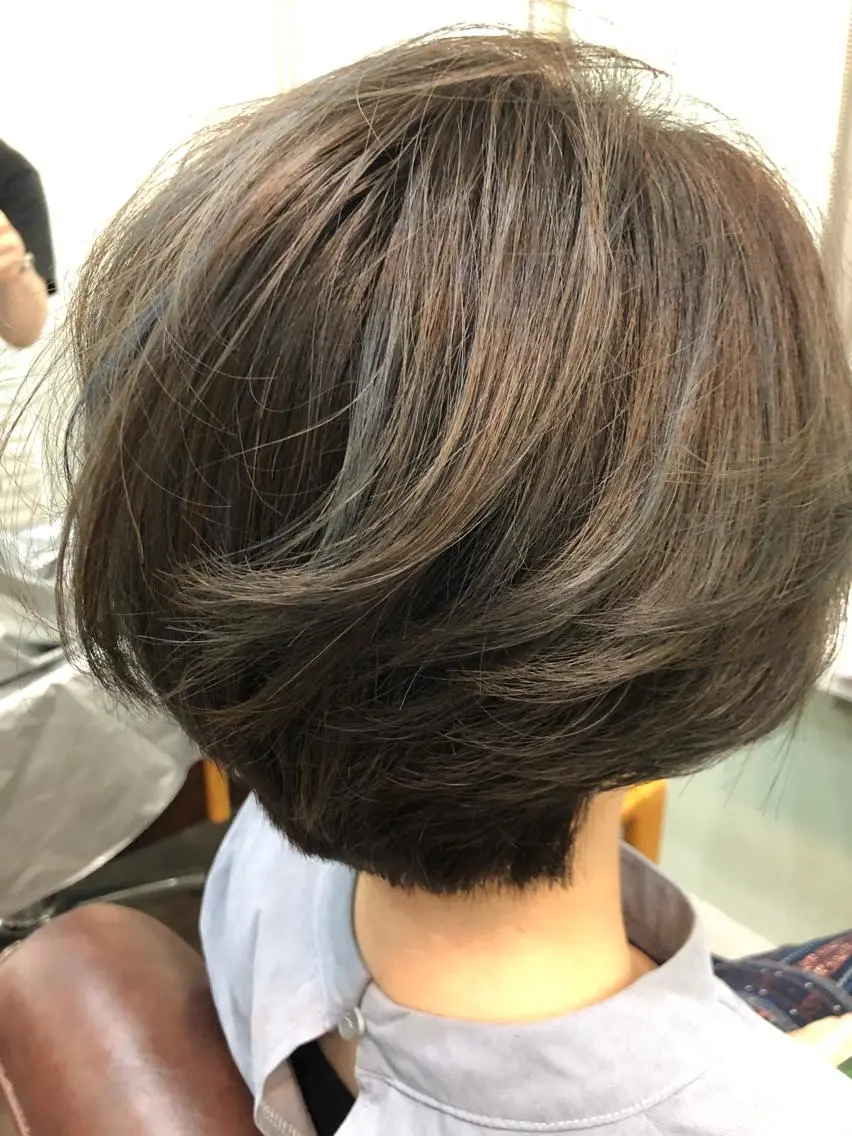 ショート 似合わせ×レイヤー× 髪質改善×t.yのヘアスタイル