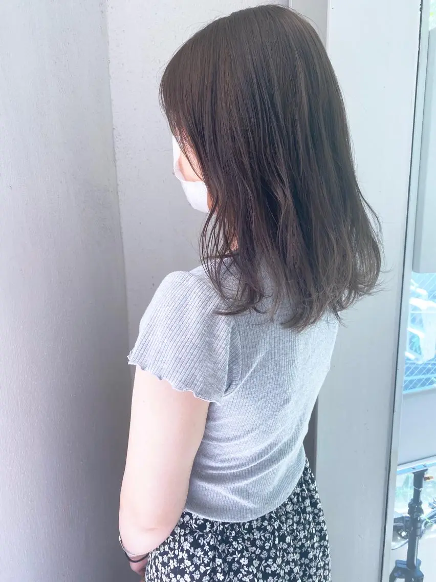 ミディアム カラー 三軒茶屋/髪質改善 やまなかのヘアスタイル