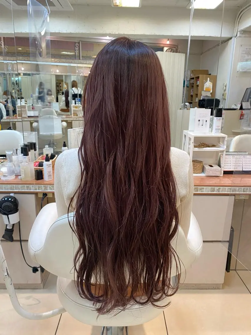 ロング カラー Yuki/赤羽 /カラー🪽🤍のヘアスタイル