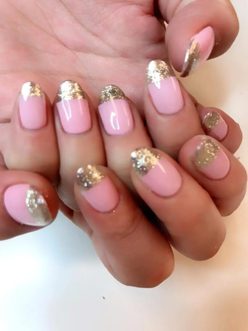 ネイル キラキラネイル ラメ(グリッター) Sunny side nailのネイルデザイン