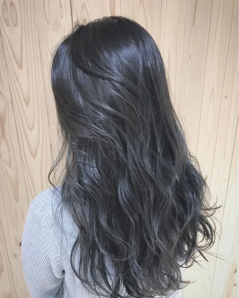 ロング MORISAKI ✂︎縮毛矯正のヘアスタイル