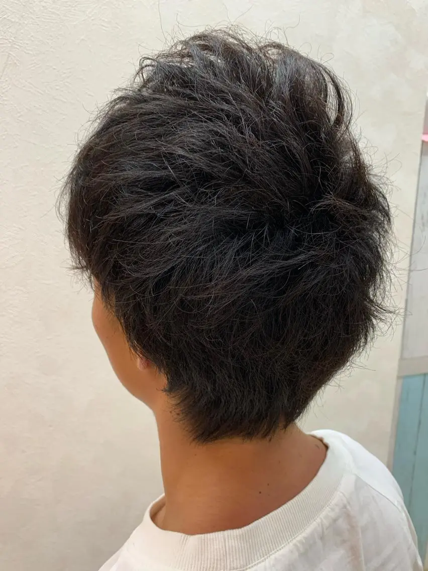 ショート メンズ 加藤 産休につき８月末までのヘアスタイル