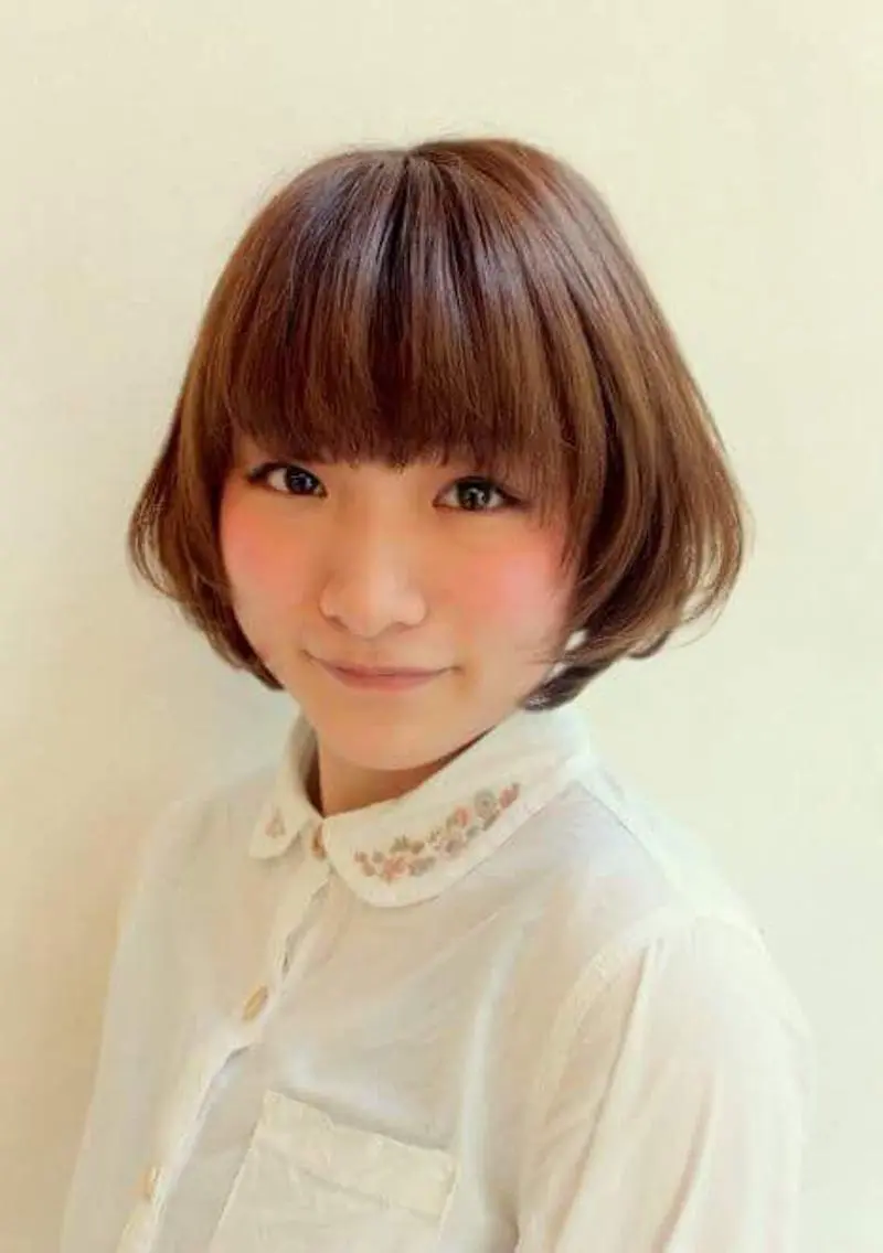 ショート カラー ショートボブ ショートレイヤー ボブ レイヤーカット ショートヘア メンズ指名多数!! 田島史也のヘアスタイル