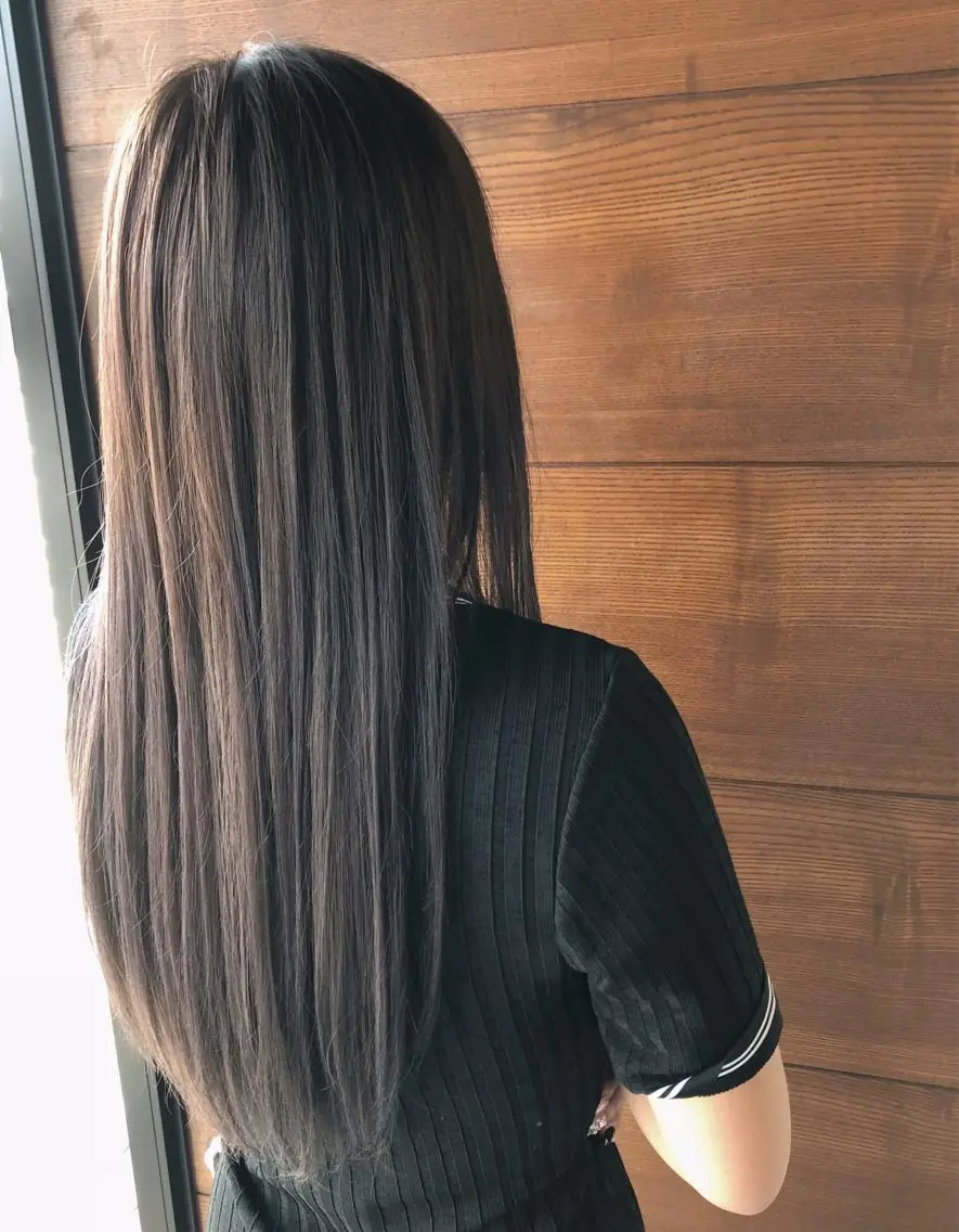 ロング カラー カット ヘアカラー トリートメント 藏本 剛史のヘアスタイル