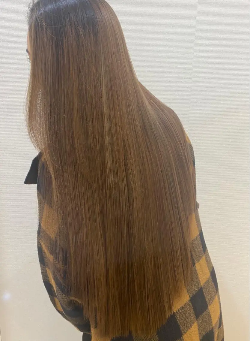 ロング カット トリートメント 💙美髪救世主💙 関華蓮のヘアスタイル