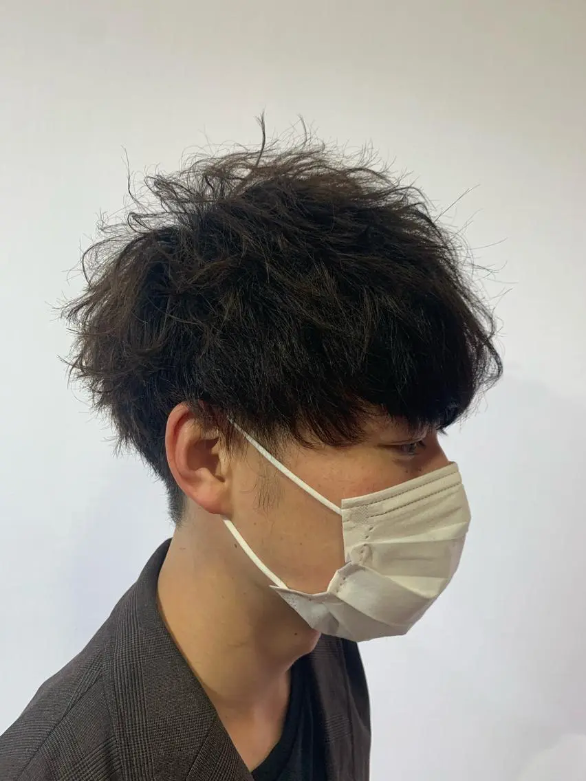 ショート カット パーマ トリートメント ヘッドスパ ヘアセット 大宮/山口 竣也のヘアスタイル