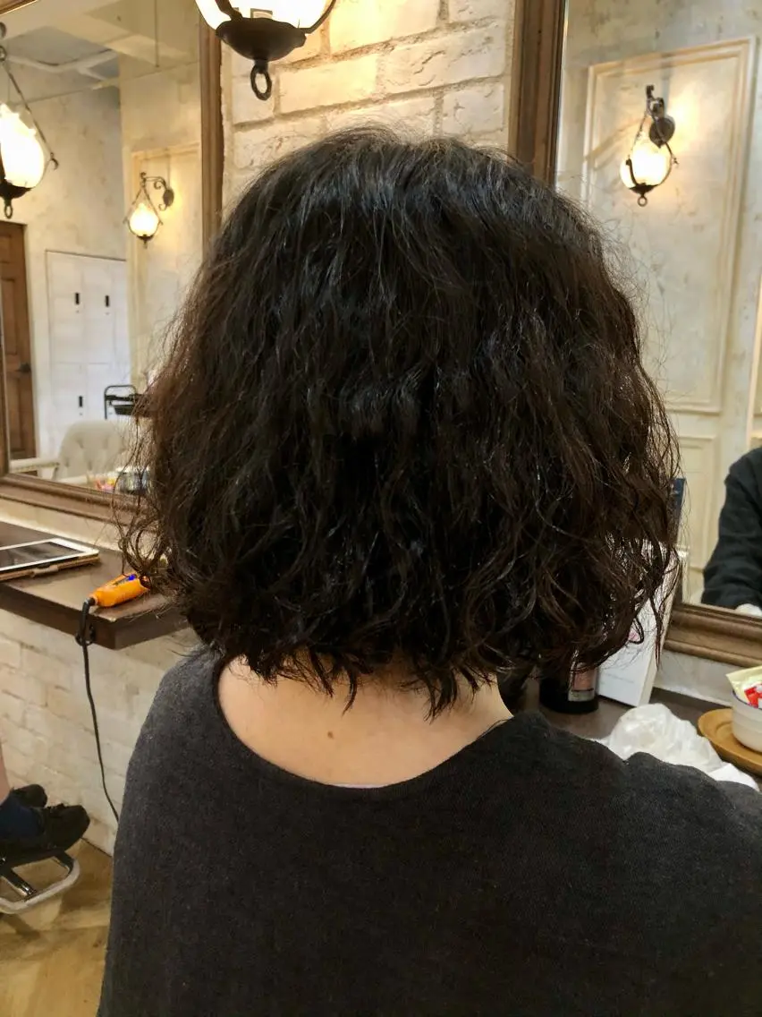 ショート パーマ スパイラルパーマ 鷺沼駅徒歩1分 キシタクのヘアスタイル