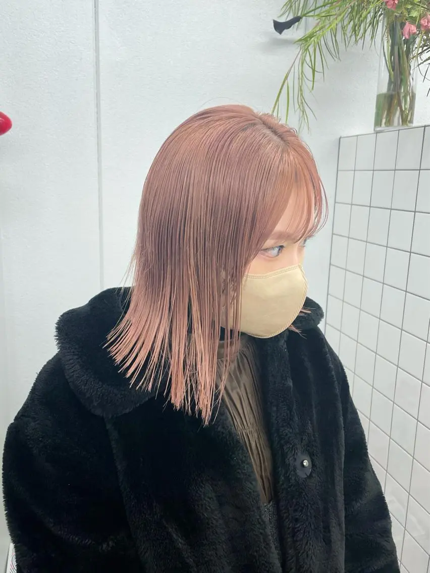 ミディアム カラー ヘアカラー トリートメント 関 京磨のヘアスタイル