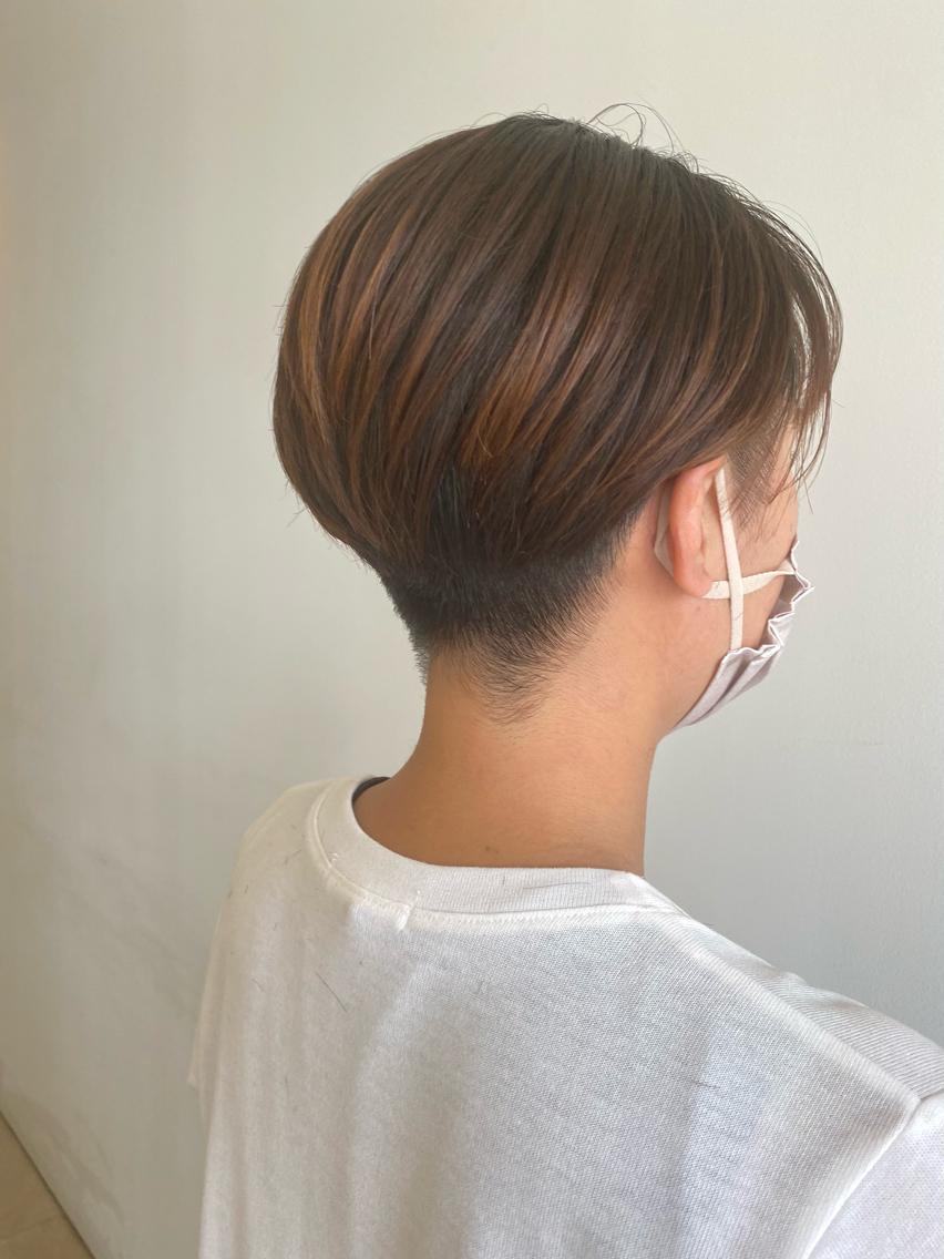 ショート 金子 亜里紗のヘアスタイル