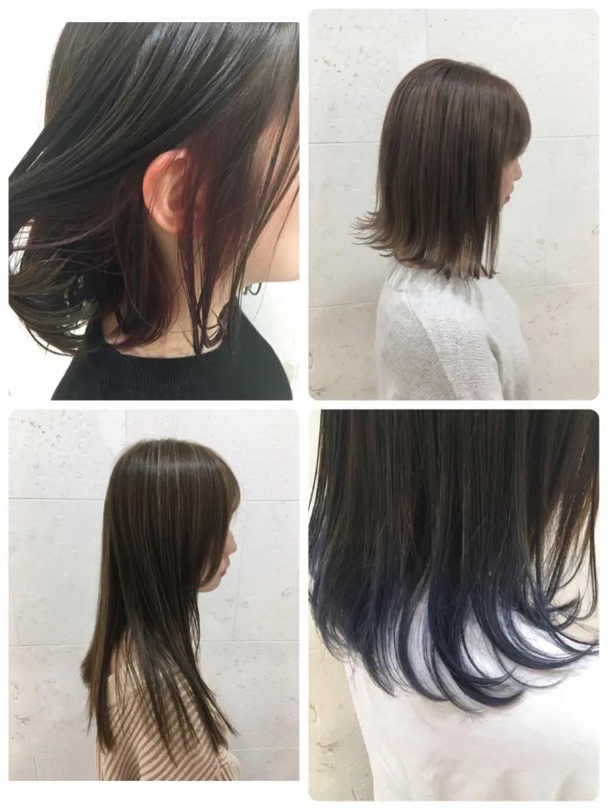ロング カラー バレイヤージュ ベージュカラー ブリーチ デザインカラー グラデーションカラー 斉藤 貴也のヘアスタイル