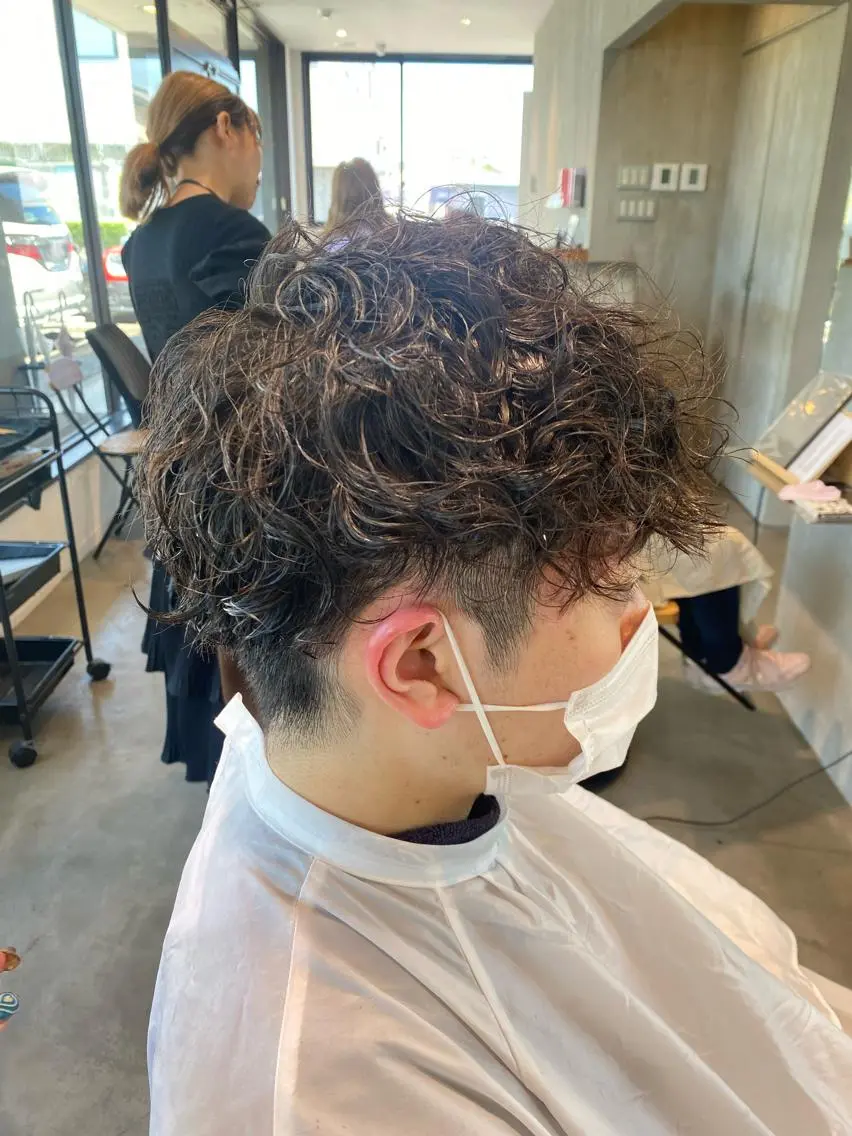 パーマ スパイラルパーマ くろだ まみのヘアスタイル