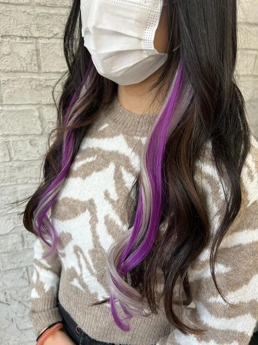 ロング エクステ エクステ＆艶カラー 🎀YURINA🎀のヘアスタイル