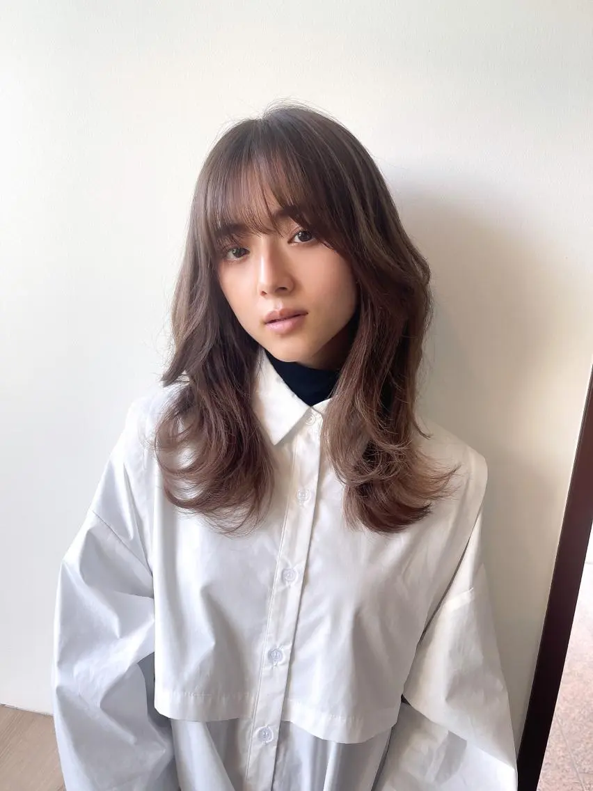 ミディアム 🫧美髪縮毛矯正 🫧SEKIのヘアスタイル