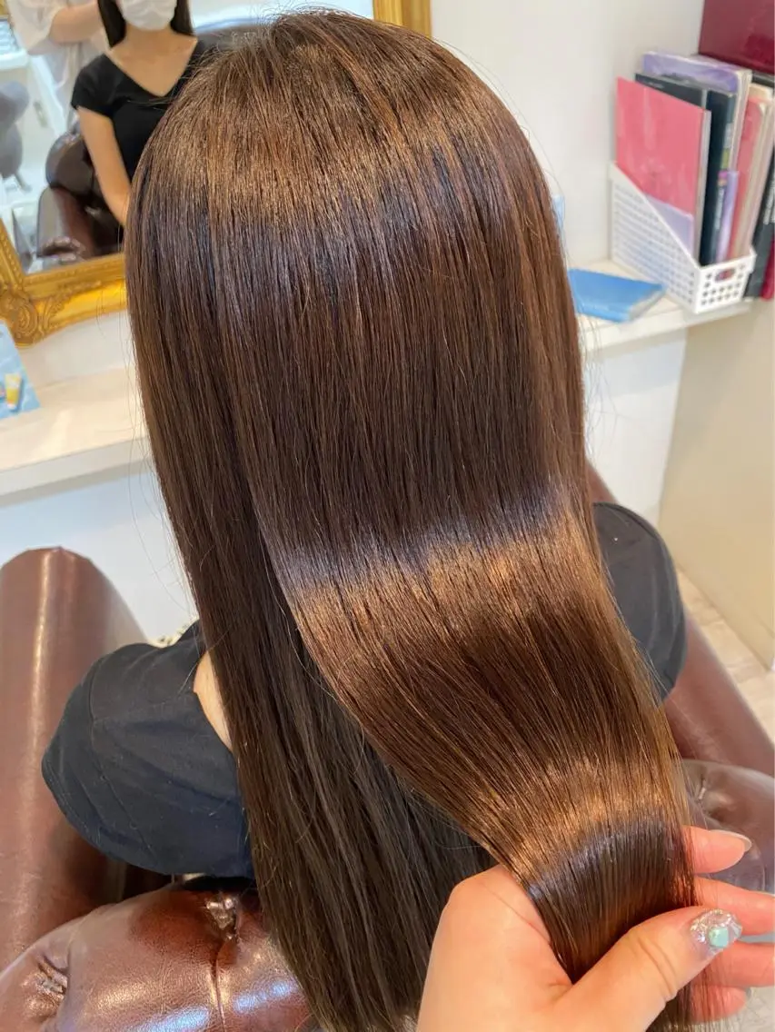 ロング 美髪ヘア 🤍erikaのヘアスタイル