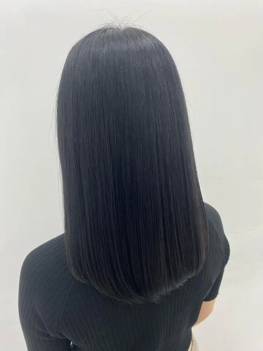 ミディアム トリートメント aoi ♡グレージュ ・ベージュカラーのヘアスタイル