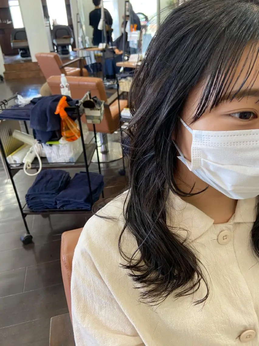 ショート カラー パーマ ヘアアレンジ メンズ キッズ ネイル マツエク・マツパ 久木原 ゆりのヘアスタイル