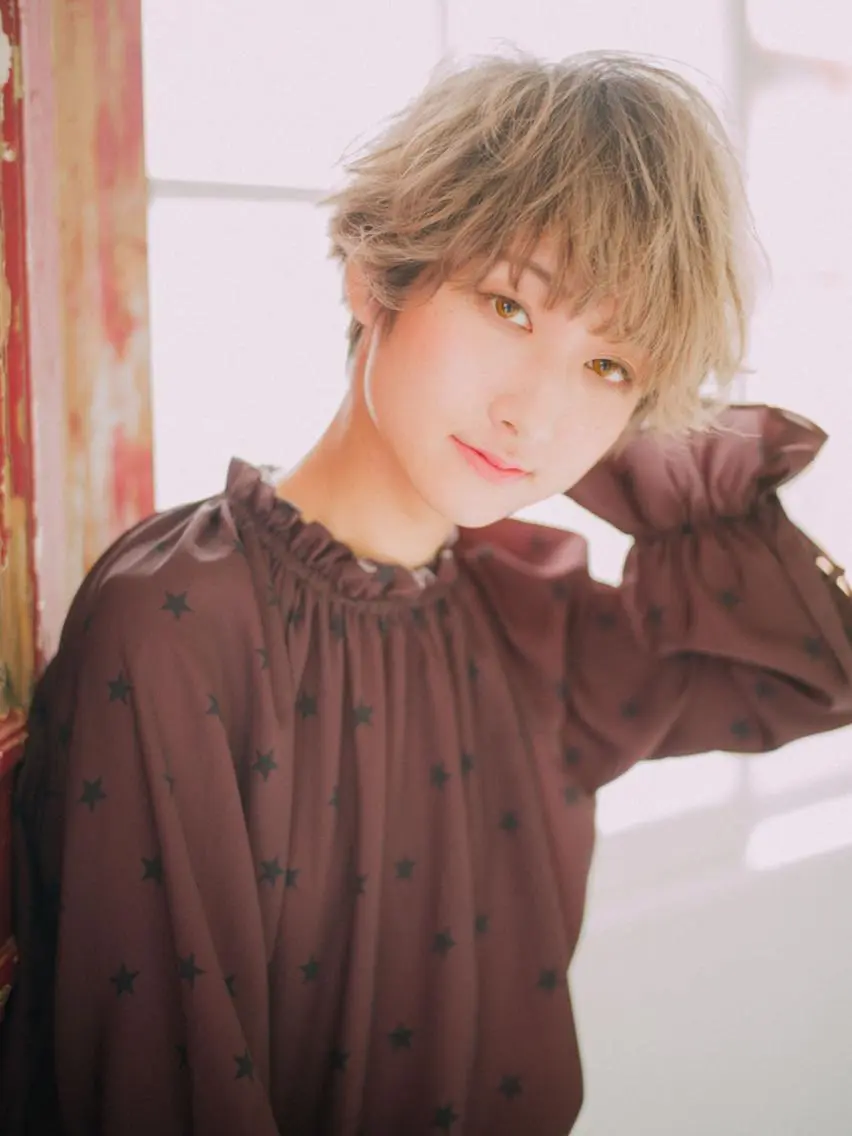 ショート カラー 桜田 修未のヘアスタイル