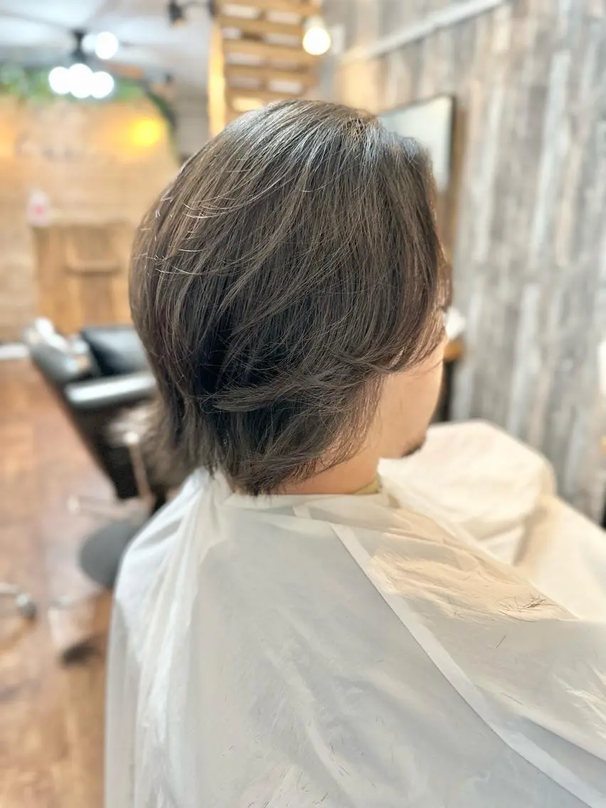 セミロング メンズ カット Luzir⭐︎ GEN⭐︎のヘアスタイル