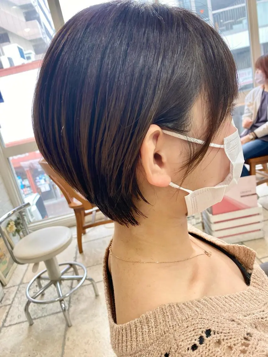 ショート ショートヘア カット attrait店長/ 柿本理沙のヘアスタイル