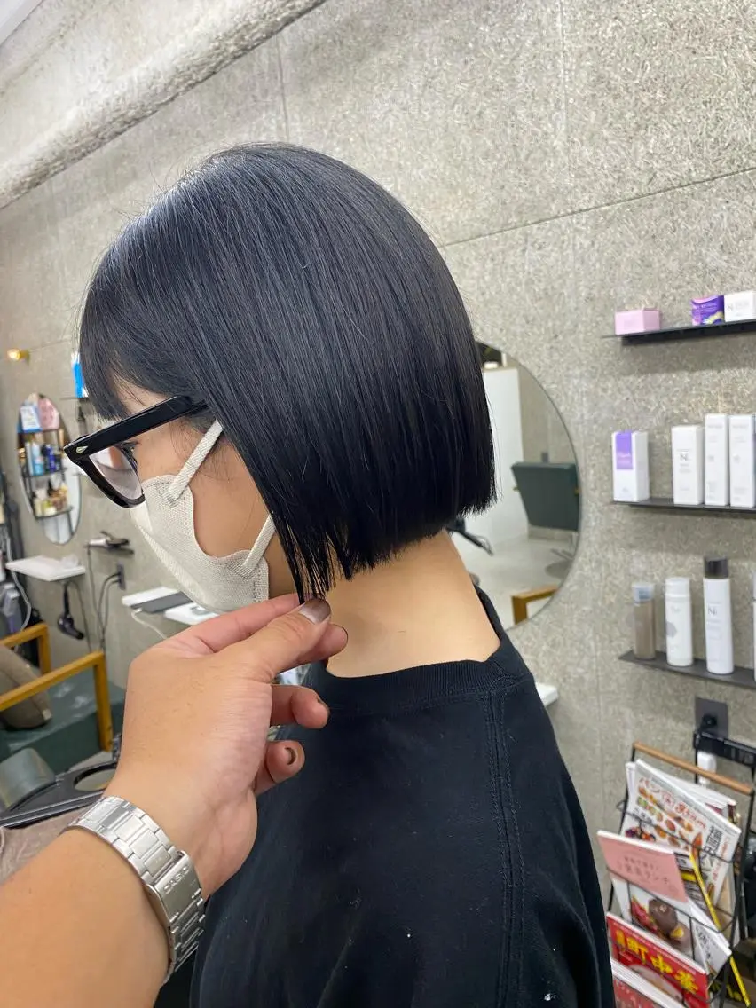 ショート カラー カット ヘアカラー トリートメント 八谷 将平のヘアスタイル