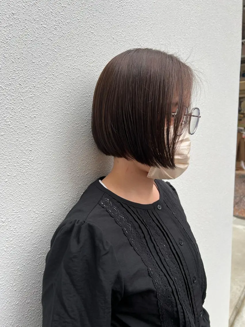 ショート カラー 「sumi」 AMIのヘアスタイル