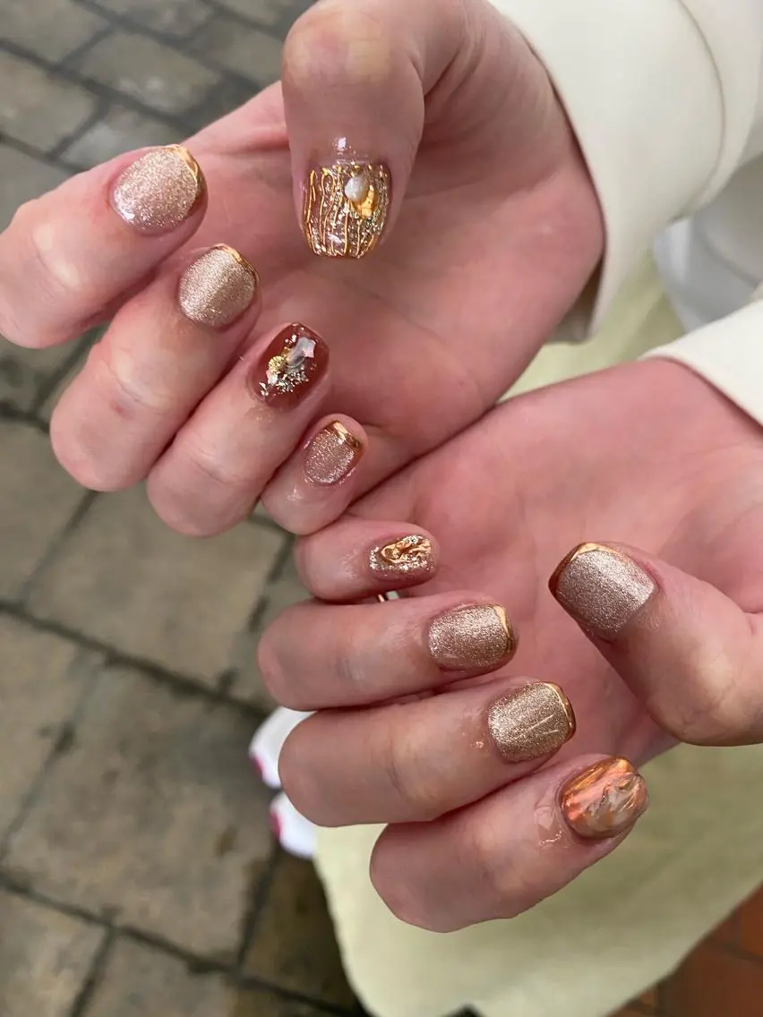 ネイル ハンドネイル nailsalon ∞ ﾐｶﾅﾙ ∞のネイルデザイン