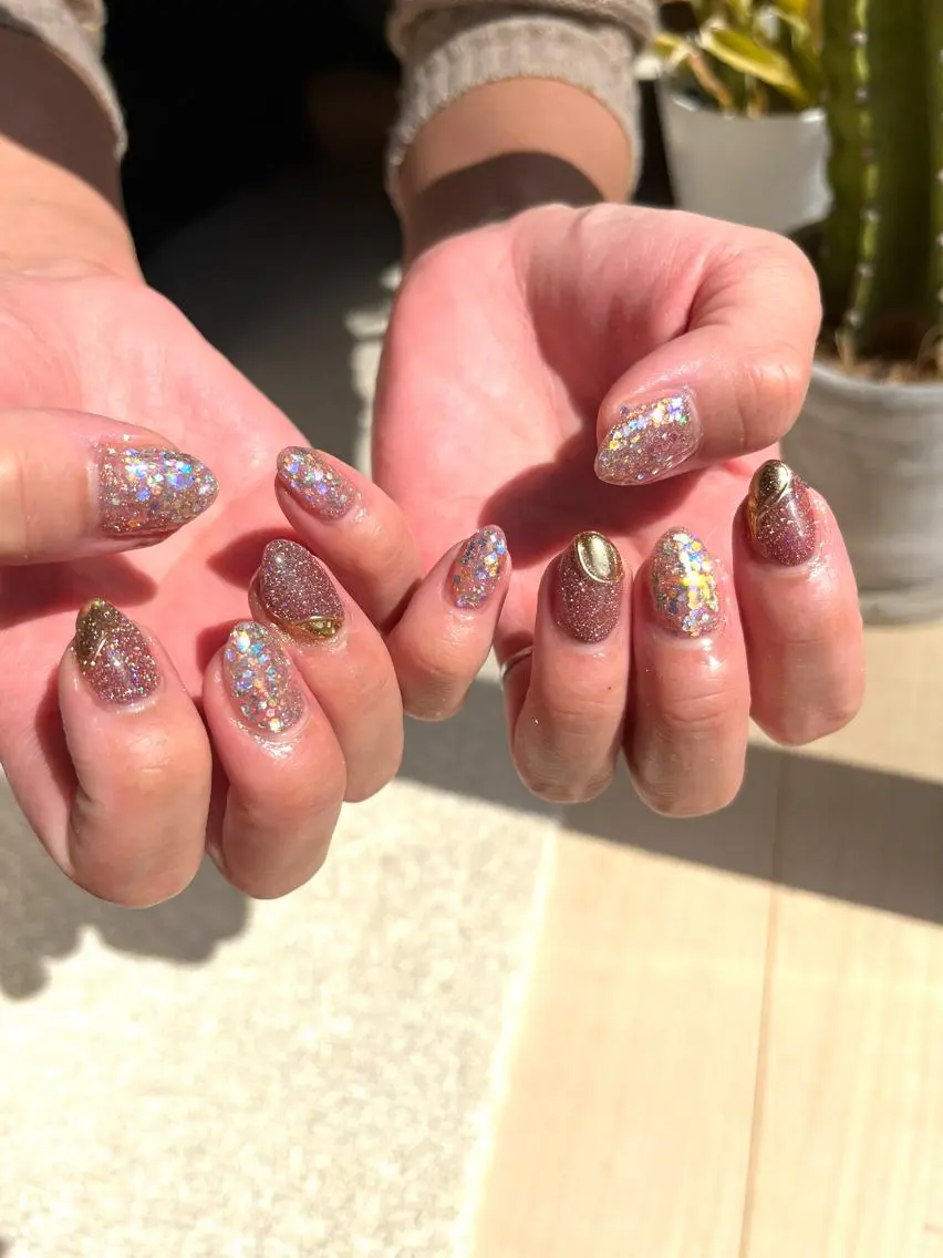 ショート カラー キッズ ネイル シンプルネイル 2DY NAIL SALONのネイルデザイン